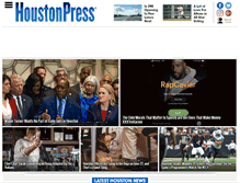 Tablet Screenshot of houstonpress.com